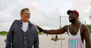 Dale Winton and fitness fanatic