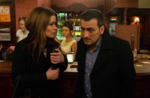 Peter Barlow and Carla Connor in Coronation Street