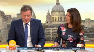 piers-morgan and Susanna Reid on GMB