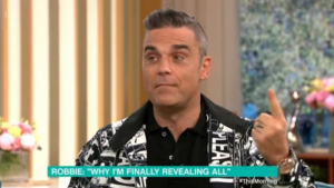 robbie Williams on This Morning (Credit: ITV)