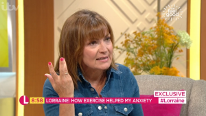 Lorraine Kelly on Lorraine (Credit: ITV)