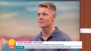 Love Island's Charlie-Frederick on GMB (Credit: ITV)