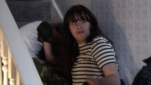 Faye shocked Coronation Street 