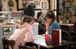 Rosie Webster slaps Rana Nazir in Coronation Street 
