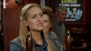Eva crying Coronation Street 