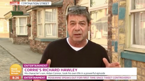 Coronation Street's Richard on Good Morning Britain 
