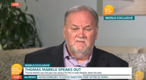 Thomas Markle on Good Morning Britain (Credit: ITV)