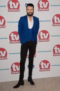 Rylan Clark-Neal, The 2017 TV Choice Awards at the Dorchester Hotel in London