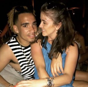 Brooke Vincent and Kean Bryan on holiday