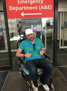 iain-lee attacked by an owl