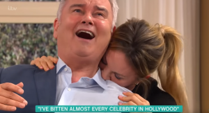 eamonn-holmes being bit on This Morning