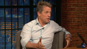 Talk show guest Hugh Grant