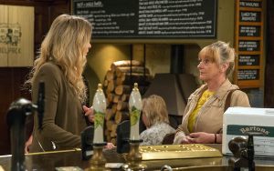 Charity Dingle Irene Stocks Emmerdale secret baby