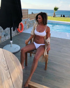 lucy-mecklenburgh in Greece