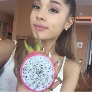 Ariana Grande loves exotic fruit