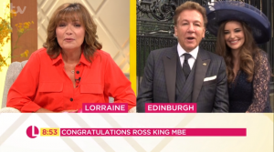 Ross King and his wife