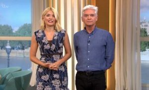 Holly Willoughby and Phillip Schofield on This Morning