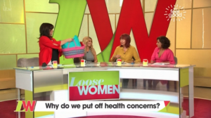 Loose Women panel on Janet's last day