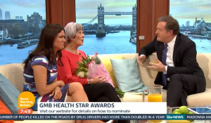 Susanna Reid's mum on GMB in 2016
