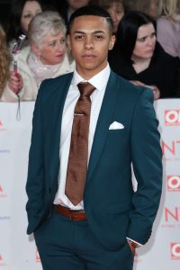 Zack Morris at The National TV Awards 2018