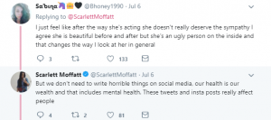 Scarlett Moffatt tweet