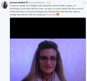Scarlett Moffatt tweet