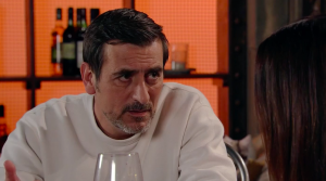 Carla Connor and Peter Barlow in Coronation Street