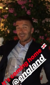 david-beckham watching world cup