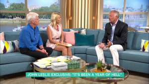 John Leslie on This Morning
