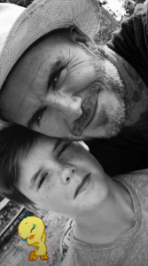 David Beckham and son Cruz