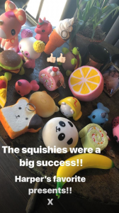 Victoria Beckham celebrating daughter Harper's birthday