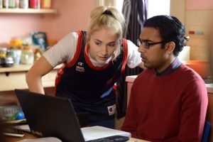 Nancy and her boyfriend Tamwar left to go travelling (Credit: BBC)