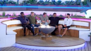 Love Island's Wes gets advice from the boys