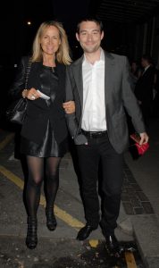 Carol McGiffin and fiance Mark Cassidy