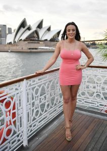 Charlotte Crosby Bondi Sands Tan product launch