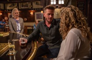 Tracy Metcalfe, David Metcalfe, Maya Stepney, Emmerdale