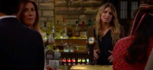 Charity exposes Megan's affair in Emmerdale