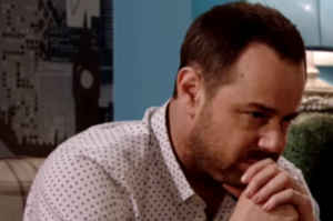 Mick is angry in EastEnders