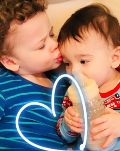 Kimberley Walsh's two sons