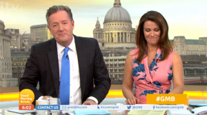 Piers Morgan and Susanna Reid