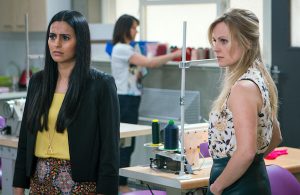 Alya is cross with Daniel Coronation Street 