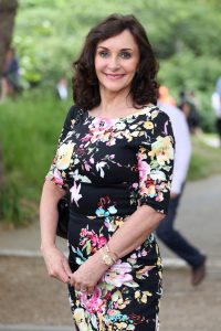Shirley Ballas at the RHS Chelsea Flower Show 2018