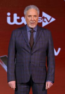 Sir Tom Jones at 'The Voice' UK Pre Final - Red Carpet Arrivals and Photocall