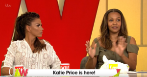 Katie P returns to Loose Women
