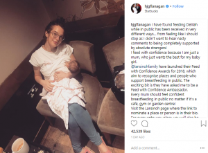 Helen Flangan with daughter Delilah