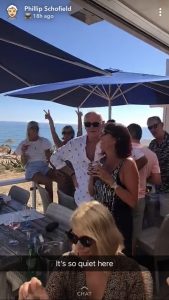 Phil and Holly reunite on holiday