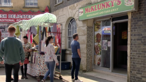 Sonia and Robbie in EastEnders 