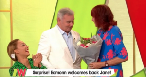 Eamonn Holmes surprising Janet Street Porter on Loose Women