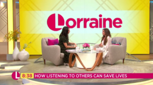 michelle heaton on Lorraine (Credit: ITV)