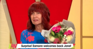 Janet Street Porter returns to Loose Women after knee replacement surgery